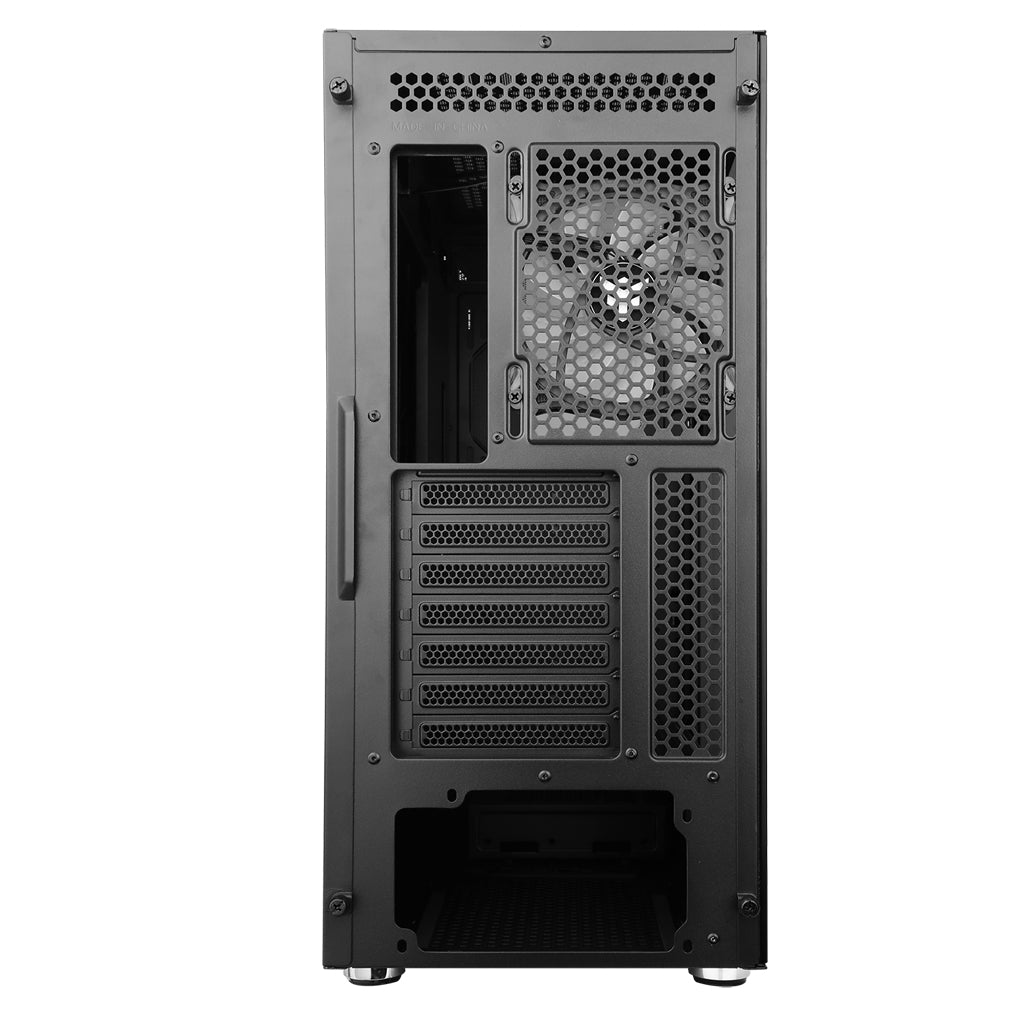 Boitier Moyen Tour ATX iTek Vertibra X210 RGB avec panneau vitré (Noir)