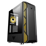 Boitier Moyen Tour ATX iTek Vertibra X210 RGB avec panneau vitré (Noir)