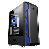 Boitier Moyen Tour ATX iTek Vertibra X210 RGB avec panneau vitré (Noir)