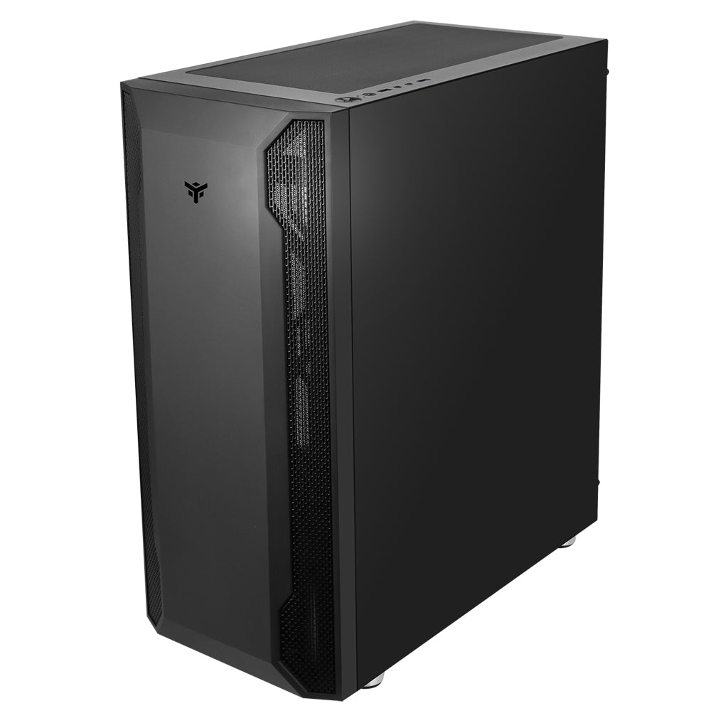 Boitier Moyen Tour ATX iTek Vertibra X210 RGB avec panneau vitré (Noir)