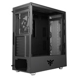 Boitier Moyen Tour ATX iTek Vertibra X210 RGB avec panneau vitré (Noir)