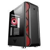 Boitier Moyen Tour ATX iTek Vertibra X210 RGB avec panneau vitré (Noir)