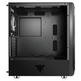 Boitier Moyen Tour ATX iTek Vertibra X210 RGB avec panneau vitré (Noir)