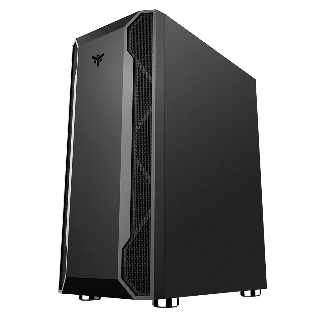 Boitier Moyen Tour ATX iTek Vertibra X210 RGB avec panneau vitré (Noir)