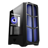Boitier Moyen Tour ATX iTek Vertibra Y210 RGB avec panneau vitré (Noir)