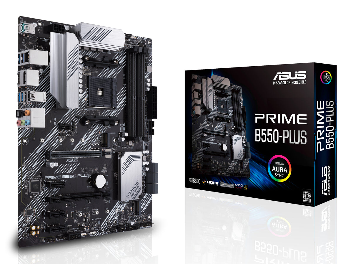 Carte Mere - ASUS - PRIME B550-PLUS - Socket AM4 - 3rd Génération AMD Ryzen Processeurs