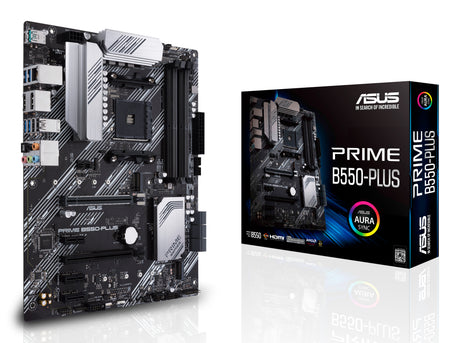 Carte Mere - ASUS - PRIME B550-PLUS - Socket AM4 - 3rd Génération AMD Ryzen Processeurs