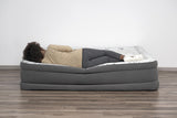 Matelas gonflable - BESTWAY - 671BU - Tritech Queen - 2 places, pompe USB intégrée, 2,03 m x 1,52 m x 36 cm