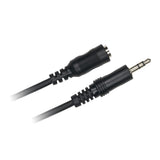 C ble Jack 3,5 mm m le/femelle1.50m Fiches Or