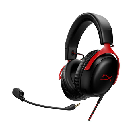 Casque Gamer Filaire - HyperX Cloud III - pour PC & console - Noir/Rouge