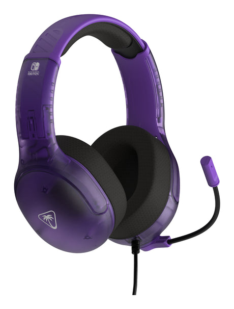 Casque Gaming filaire - TURTLE BEACH - Nintendo Switch - Airlite Fit - Violet Fantôme