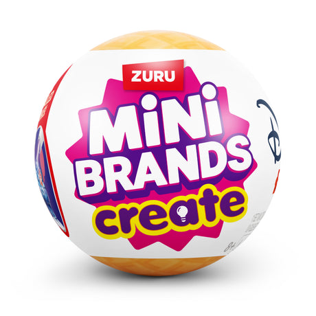 Capsule surprise - Figurine - ZURU - Mini Brands Create Disney Snacks - Modele aléatoire - Des 8 ans