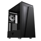 Boitier Moyen Tour ATX iTek Vertibra V210 RGB avec panneau vitré (Noir)