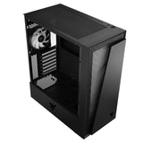 Boitier Moyen Tour ATX iTek Vertibra V210 RGB avec panneau vitré (Noir)