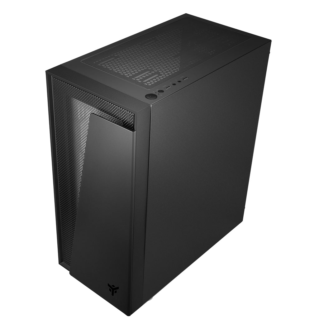 Boitier Moyen Tour ATX iTek Vertibra V210 RGB avec panneau vitré (Noir)