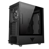 Boitier Moyen Tour ATX iTek Vertibra V210 RGB avec panneau vitré (Noir)