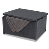 Keter Table de rangement Arica Graphite 221044