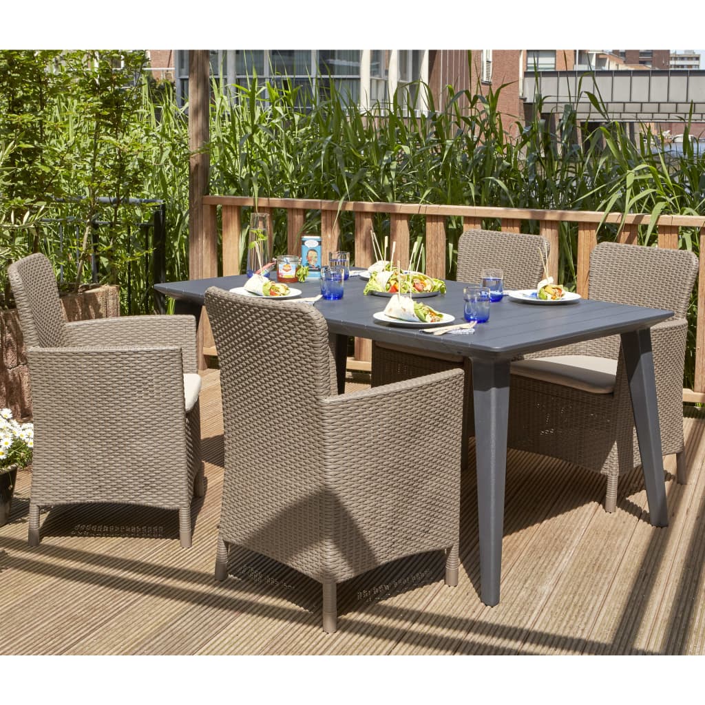 Keter Miami Cappuccino Outdoor-Stuhl