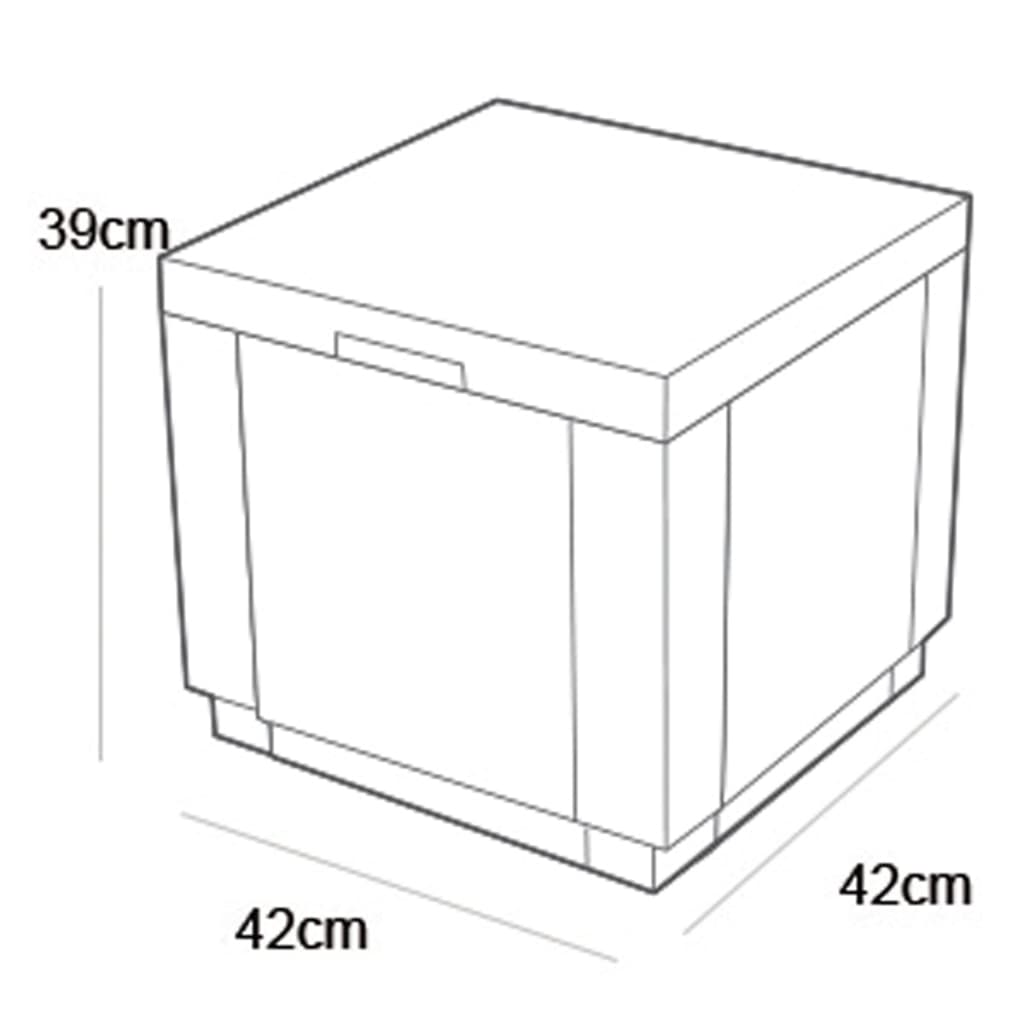 Keter Glacière Ice Cube Cappuccino 223761