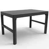 Keter Table de jardin Lyon Graphite 232300