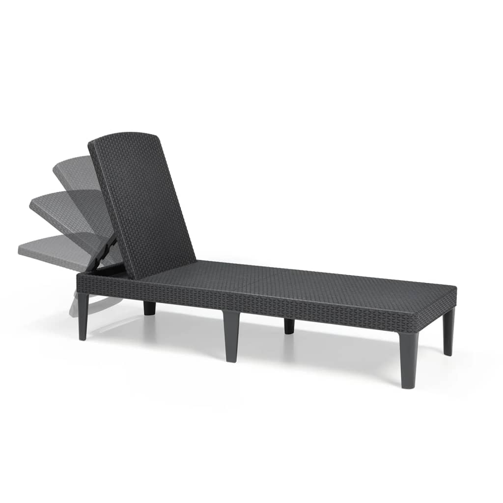 Keter Chaise longue Jaipur Graphite 235162