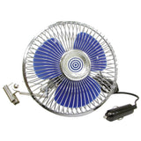 Carpoint 12V 6" Ventilator, Silber