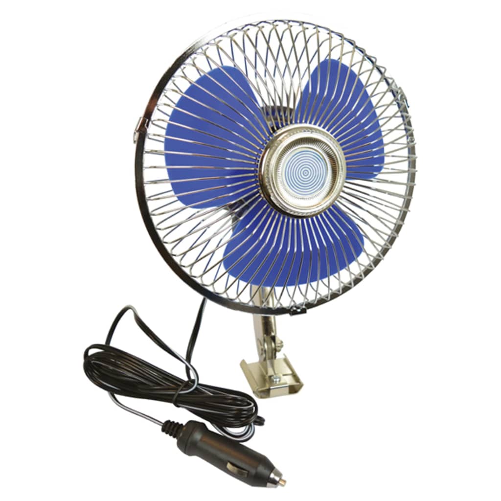 Carpoint 12V 6" Ventilator, Silber