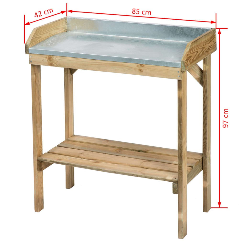 Nature Table de rempotage pour la plantation 6020500