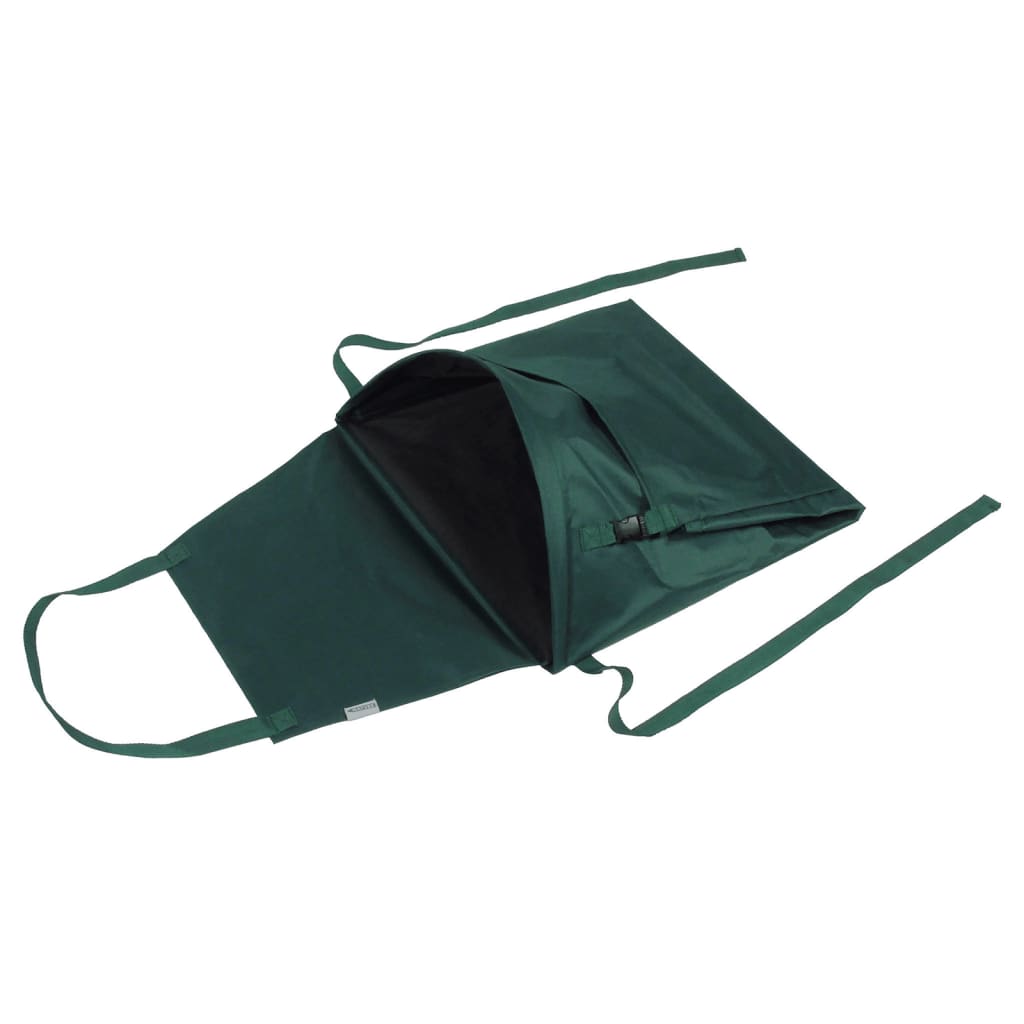 Nature Tablier de jardinage avec poche pliable 130x55 cm vert