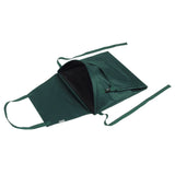 Nature Tablier de jardinage avec poche pliable 130x55 cm vert