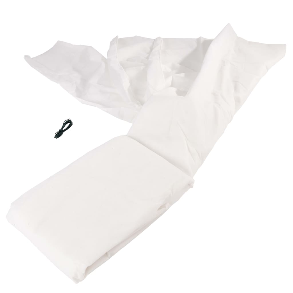 Nature Couverture polaire d'hiver 30 g/m² Blanc 2x5 m