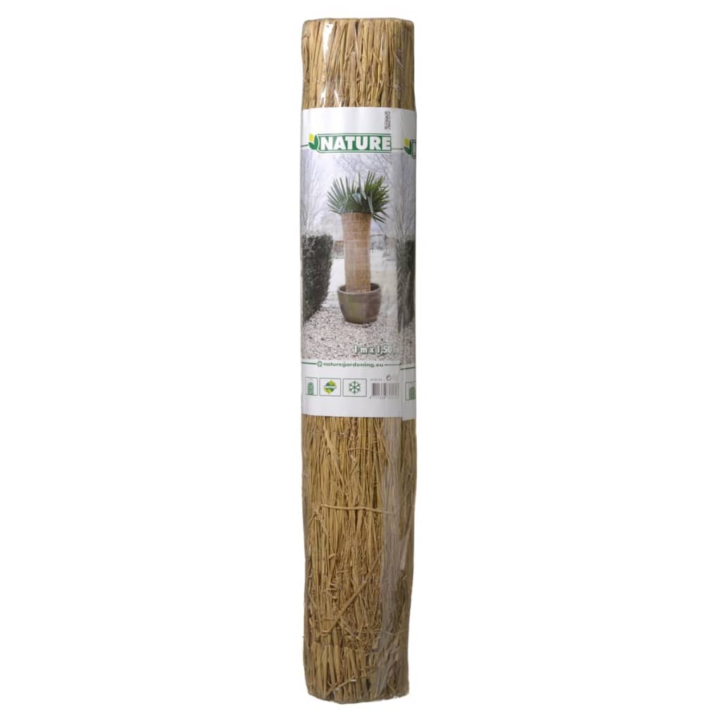 Nature Bâche de protection hivernale Paille de riz 1x1,5 m