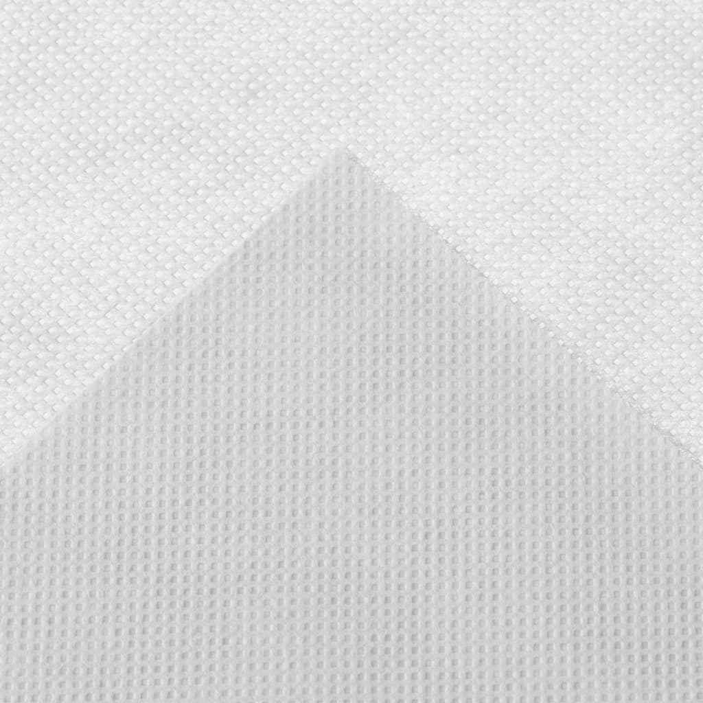 Nature Couverture d'hiver avec fermeture éclair 70 g/m² Blanc 2,5x2x2m