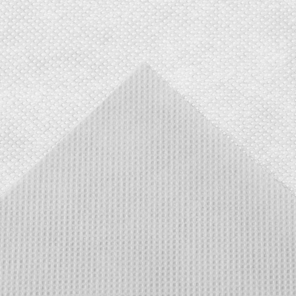 Nature Couverture d'hiver à fermeture éclair 70 g/m² Blanc 2,5x2,5x3 m