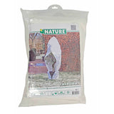 Nature Couverture d'hiver à fermeture éclair 70 g/m² Blanc 2,5x2,5x3 m