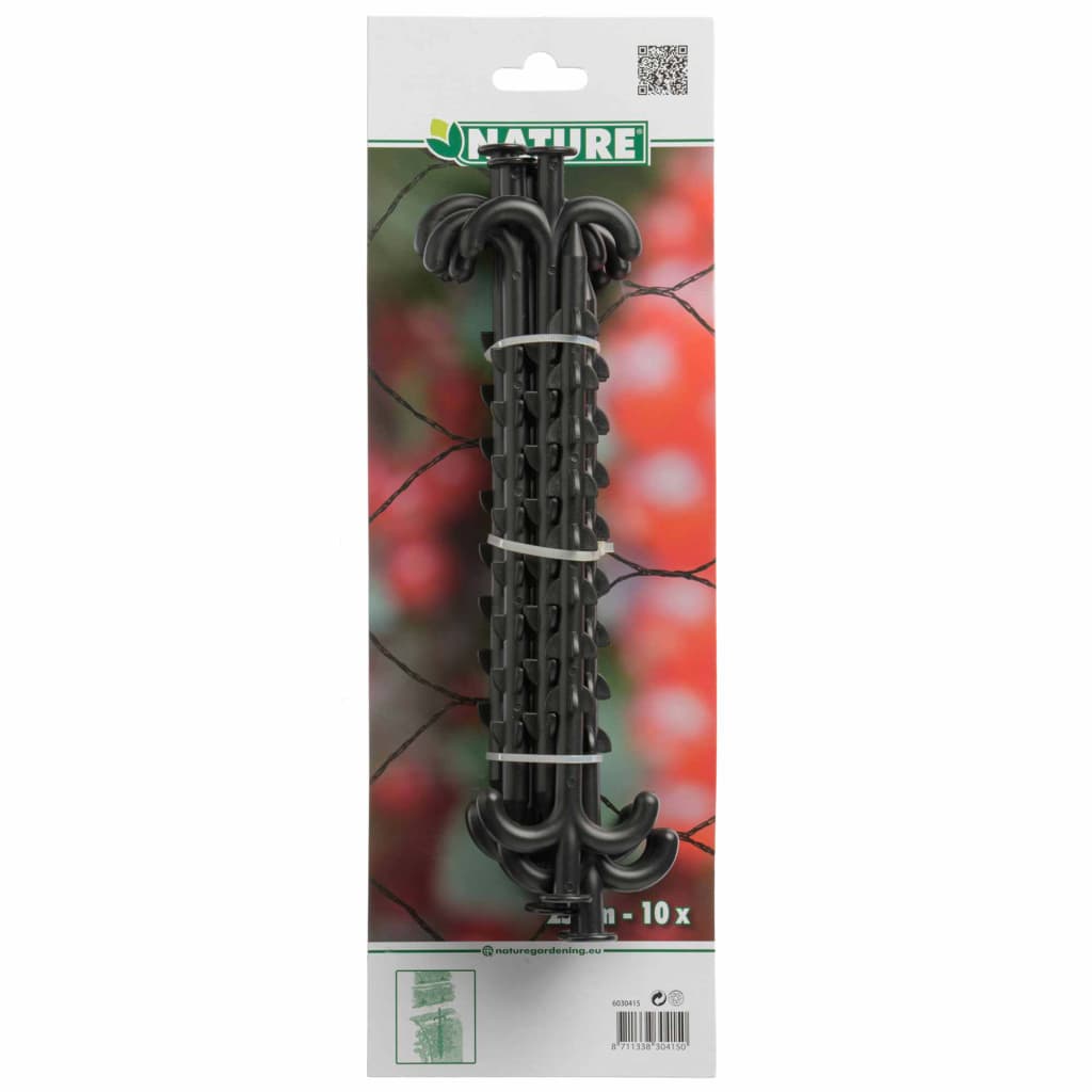 Nature Netzhalter-Set 10 Stück 25 cm