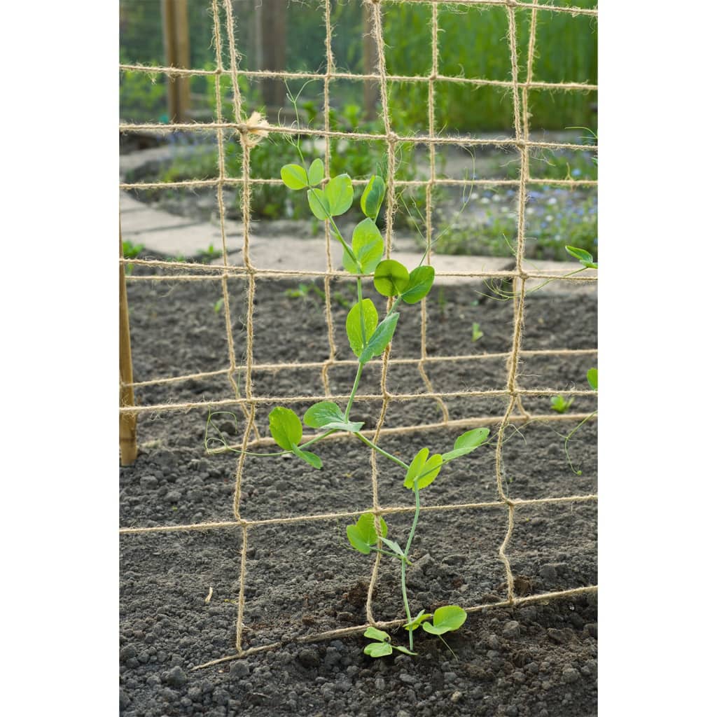 Naturnetz für Kletterpflanzen aus Jute 1,8x5 m natur