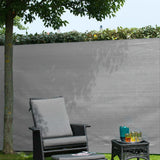 Nature Brise-vue de jardin PE 1,5 x 5 m Gris