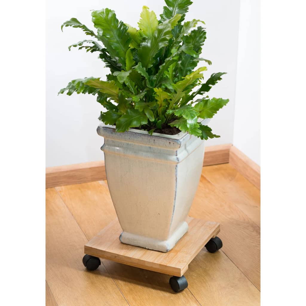 Nature Square Plant Cart 30x30 cm Brown BPC