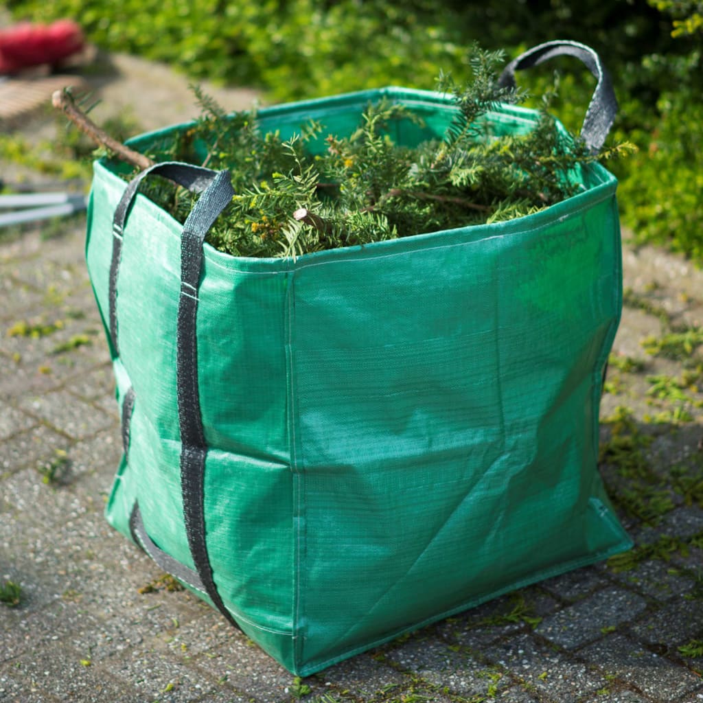 Nature Sac à déchets de jardin carré Vert 252 L 6072405