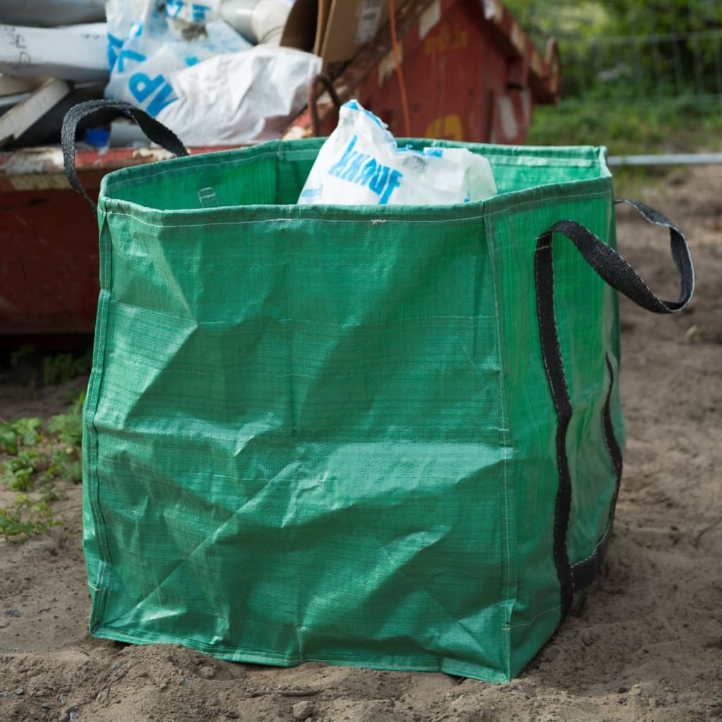 Nature Sac à déchets de jardin carré Vert 252 L 6072405