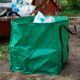 Nature Sac à déchets de jardin carré Vert 252 L 6072405