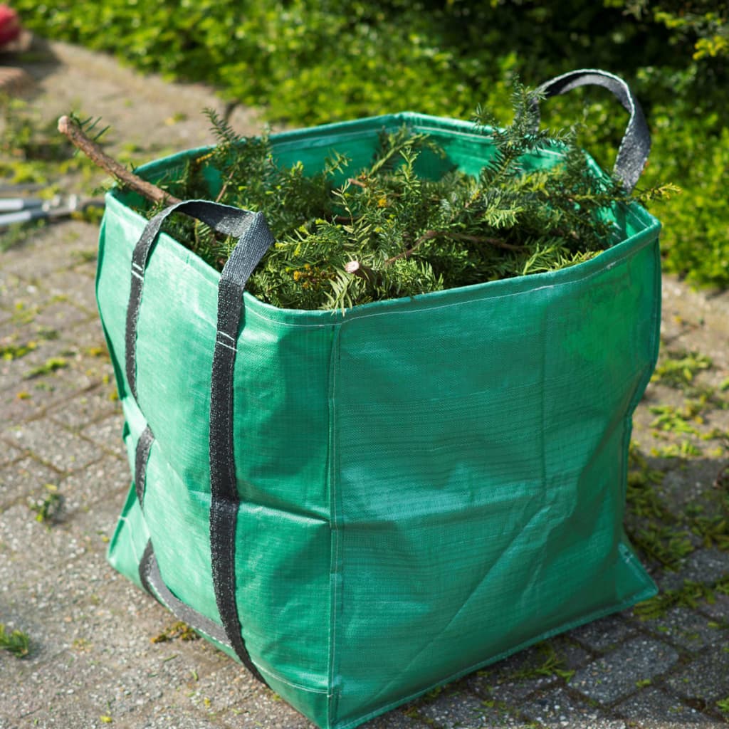 Nature Sac à déchets de jardin carré Vert 252 L 6072405