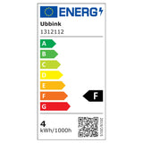 Ubbink Ensemble de cascade à LED Nevada 60 cm Inox