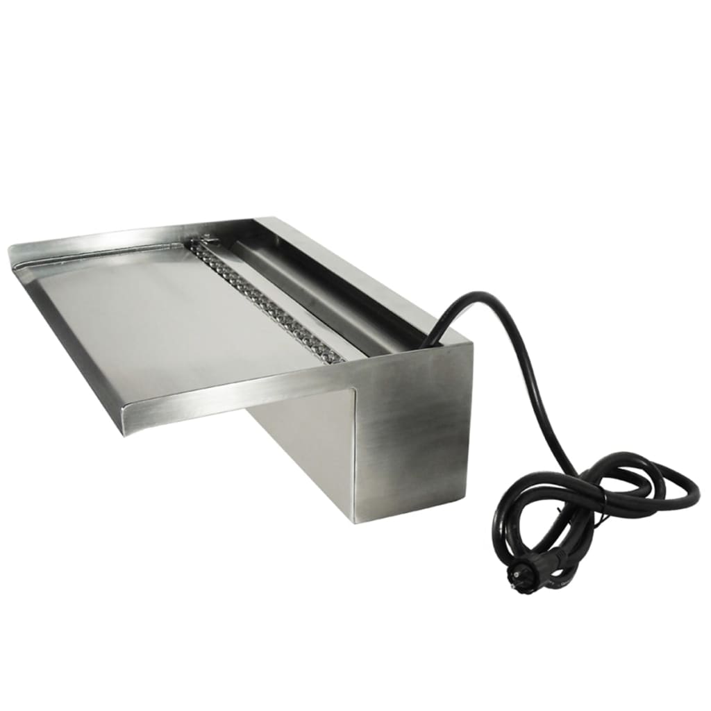 Ubbink Wasserfall Niagara Garden LED 30 cm Silber 1312124