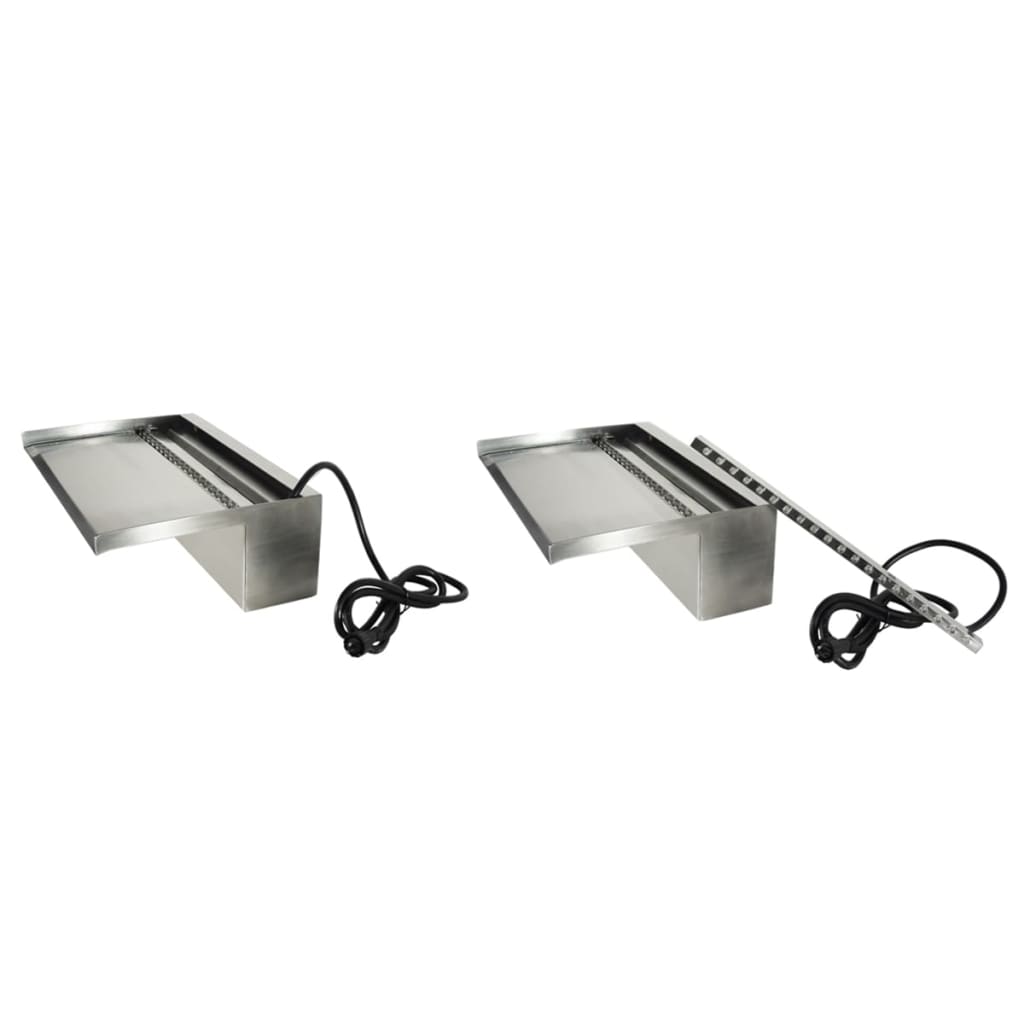 Ubbink Cascade Niagara LED de jardin 30 cm Argenté 1312124