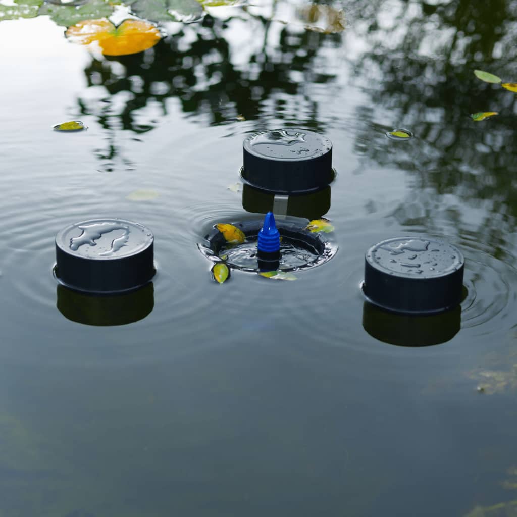 Ubbink Fontaine et écumoire flottante d'étang SkimMax