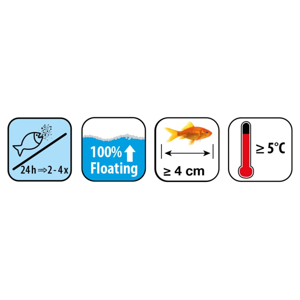 Ubbink Fischfutter Fischmischung Mehrfarbige Flocken