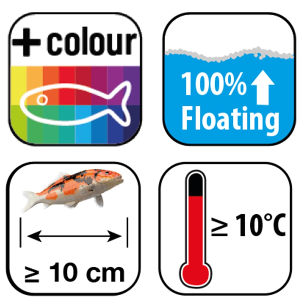 Ubbink Nourriture pour poissons Heiko Koi Colour Menu 3 mm 3 L