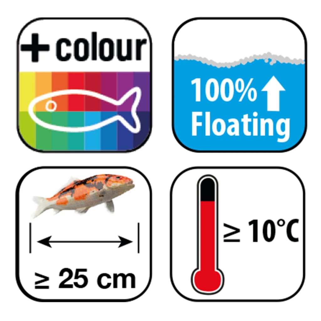 Ubbink Nourriture pour poissons Heiko Koi Colour Menu 6 mm 3 L